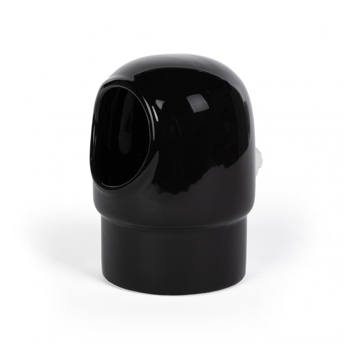 Prevue Pet Products Hooded Ceramic Crock with Screw-On Mount, 24 oz (Black or White)