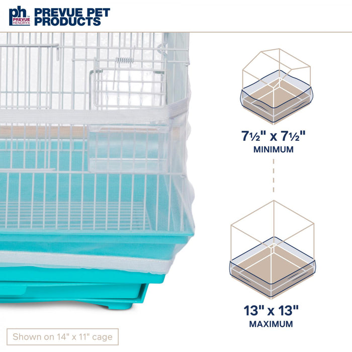 Prevue Pet Products Bird Cage Mesh Seed Catcher