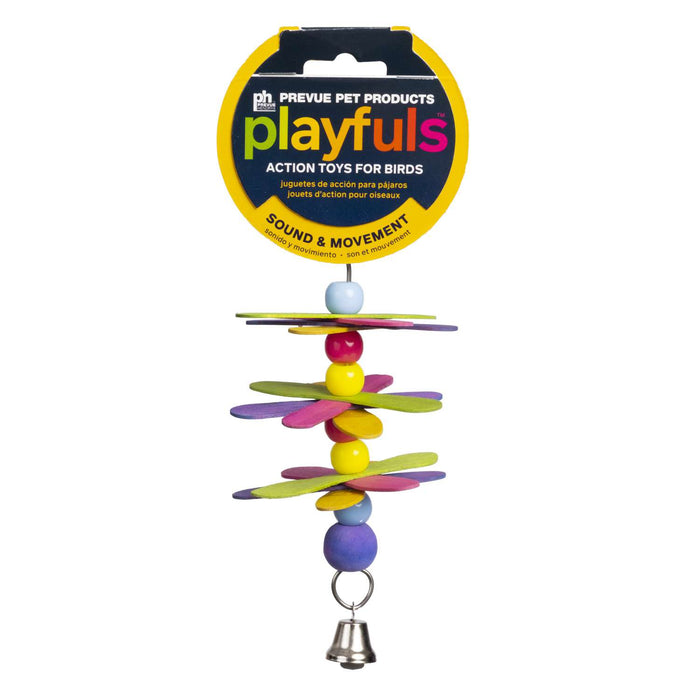 Prevue Pet Products Stick Staxs Flower Power Bird Toy