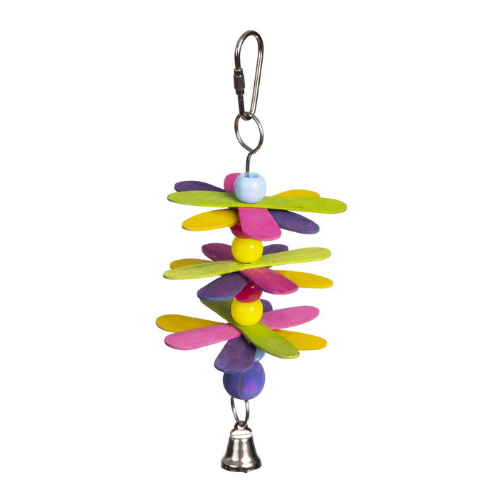 Prevue Pet Products Stick Staxs Flower Power Bird Toy