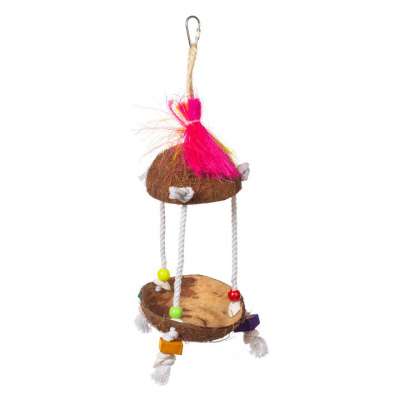 Prevue Pet Products Playfuls Tiki Hut Bird Toy