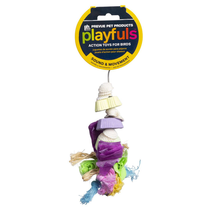 Prevue Pet Products Playfuls Cookies & Knots Bird Toy