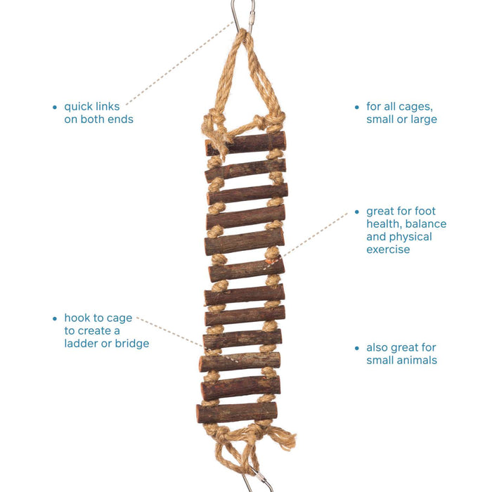 Prevue Pet Products Naturals Rope Bird Ladder