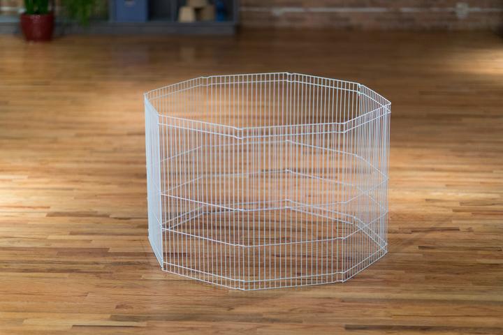 Prevue Pet Products Ferret/Rabbit Playpen, White