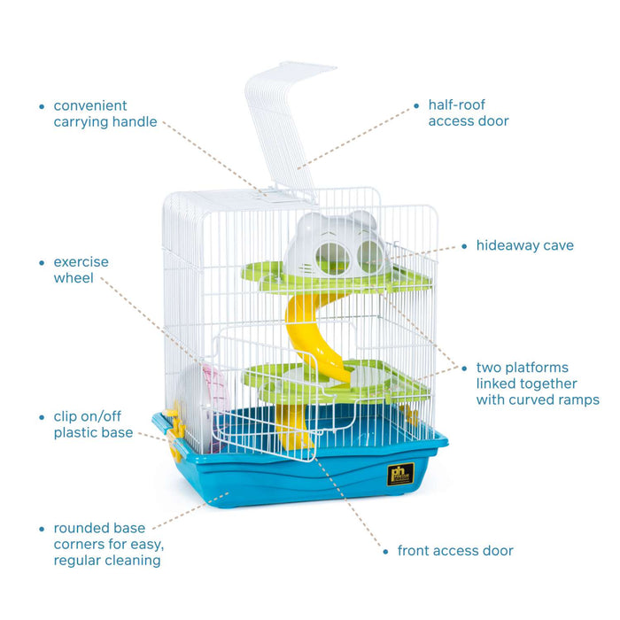Prevue Pet Products Hamster Haven, Blue