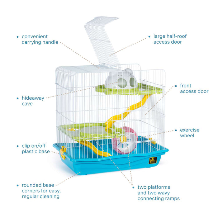 Prevue Pet Products Hamster Haven, Blue