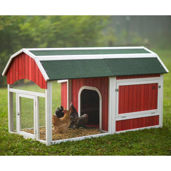 Prevue Pet Products Chicken Breeding Coop Red Barn