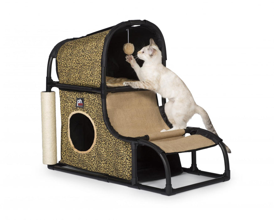 Prevue Pet Products Catville Loft, Leopard Print