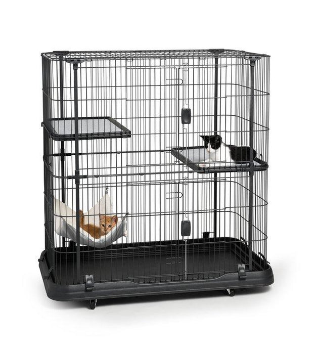 Prevue Pet Products Deluxe Cat Home, Black
