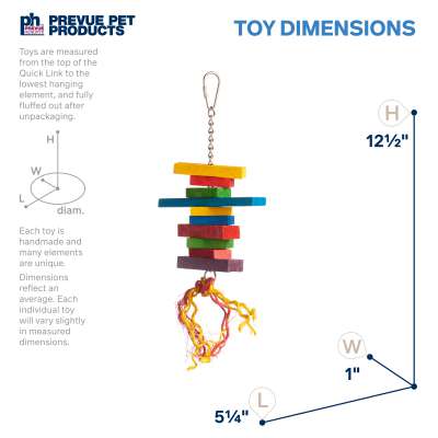 Prevue Pet Products Playfuls Sassy Bird Toy