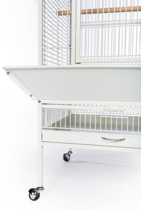 Prevue Pet Products Medium Dome Top Cage, Chalk White