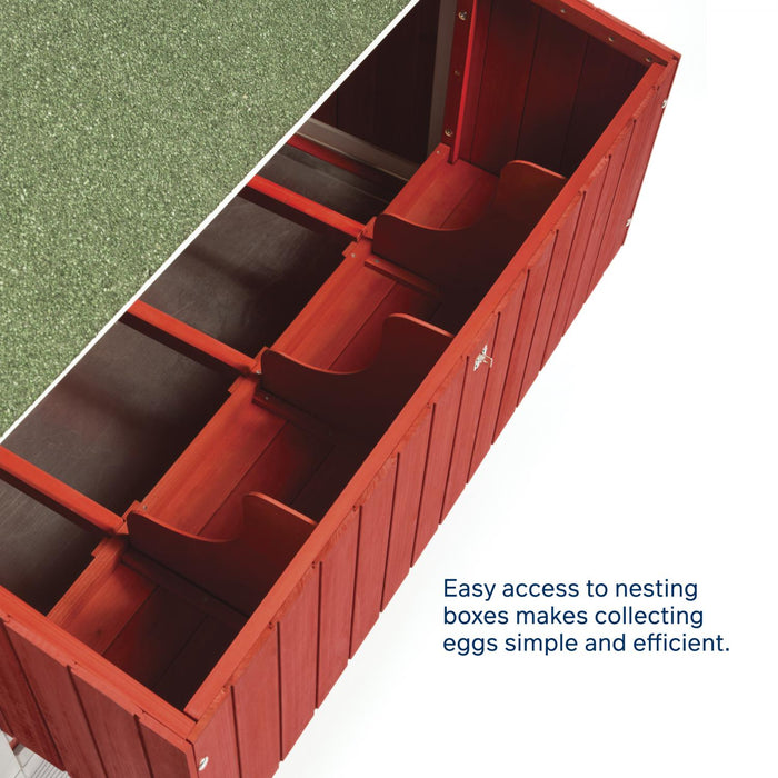 Prevue Pet Products Deluxe Double Nest Chicken Breeding Coop