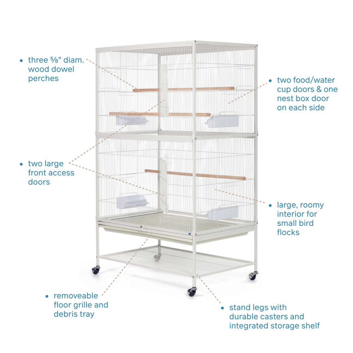 Prevue Pet Products Flight Bird Cage with Stand