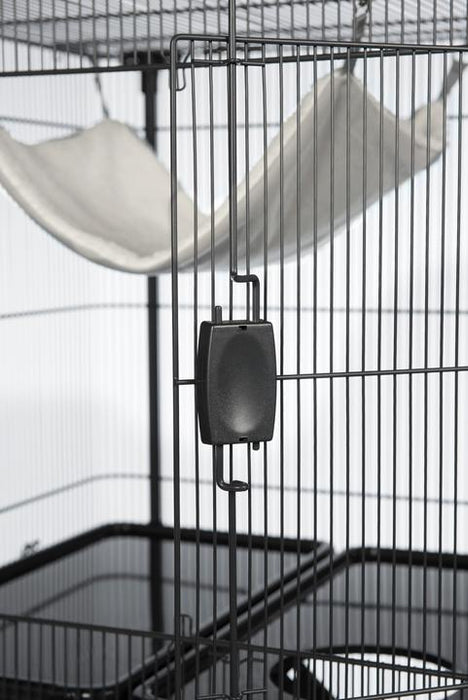 Prevue Pet Products Deluxe Critter Cage for Small Animals, Black