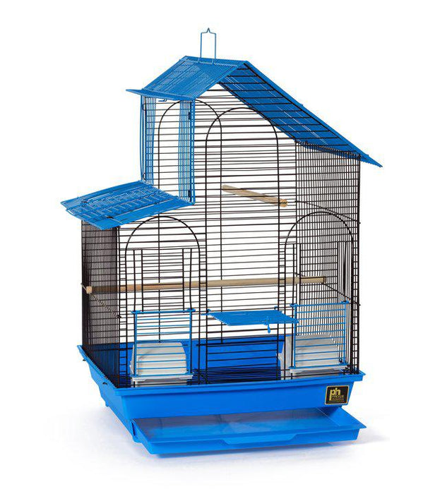 Prevue Pet Products Parakeet House Top Roof Bird Cage