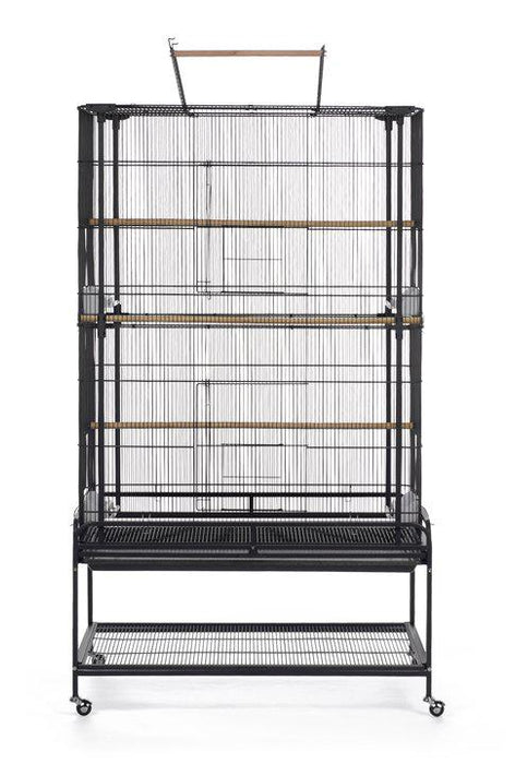 Prevue Pet Products Playtop Flight Cage with Stand, Black