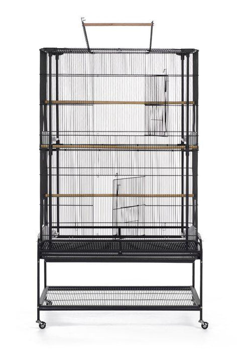 Prevue Pet Products Playtop Flight Cage with Stand, Black