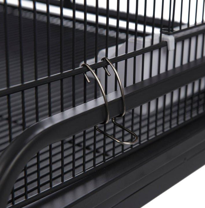 Prevue Pet Products Playtop Flight Cage with Stand, Black