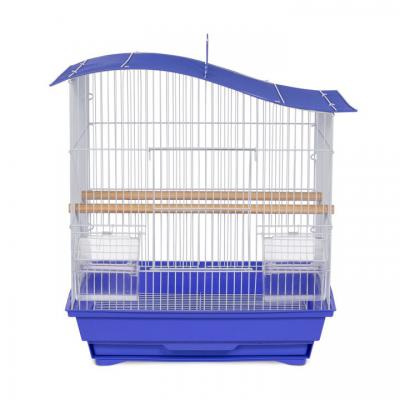 Prevue Pet Products Soho Wave Top Roof Cockatiel Cage, Blue & White