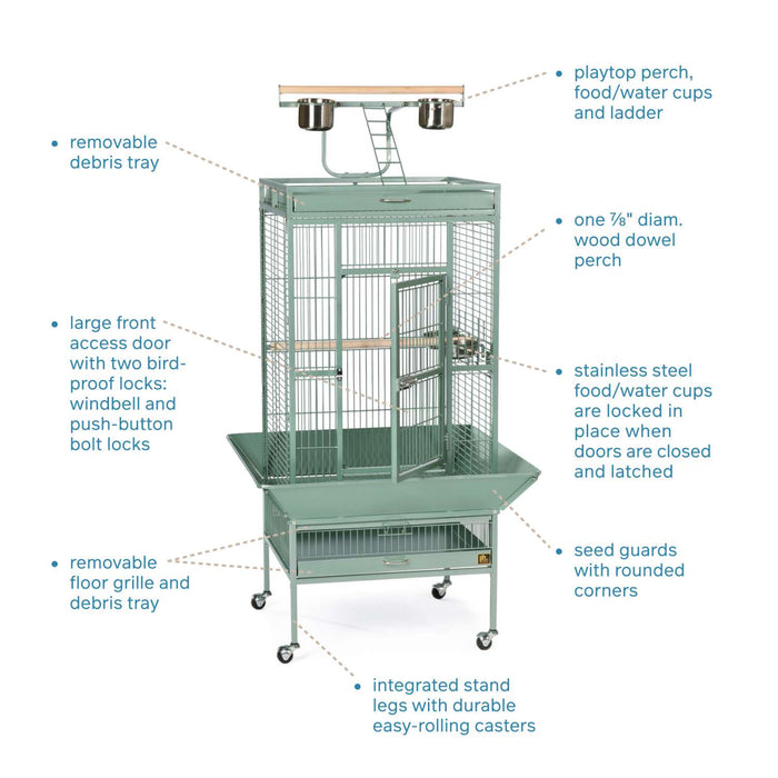 Prevue Pet Products Playtop 24" Bird Home