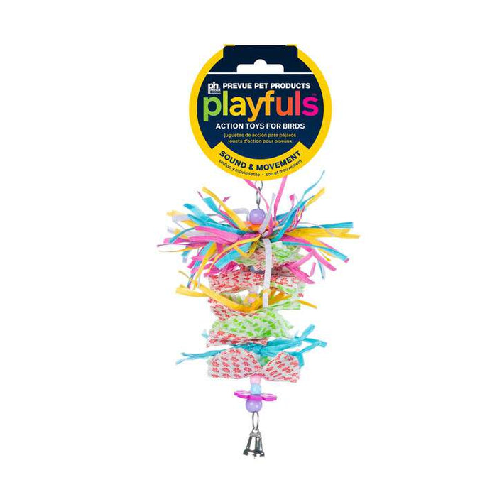Prevue Pet Products Playfuls Miami Frost Bird Toy