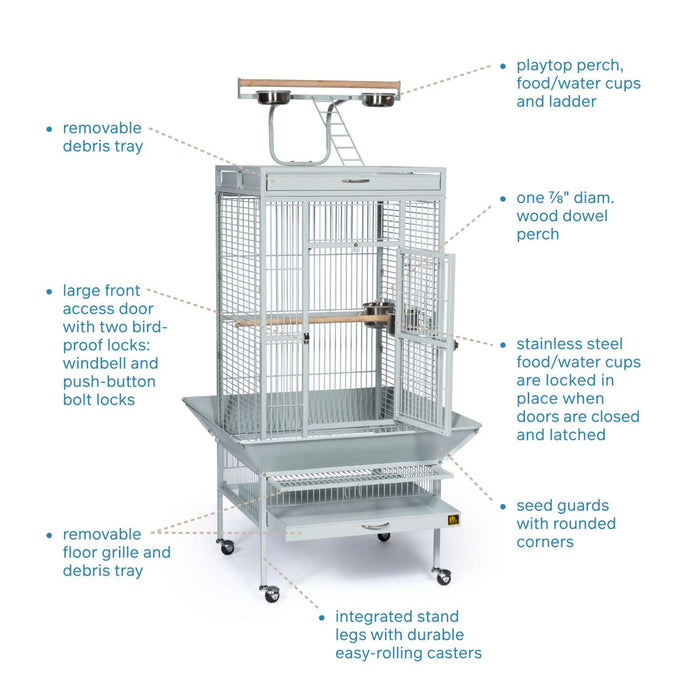 Prevue Pet Products Playtop 24" Bird Home