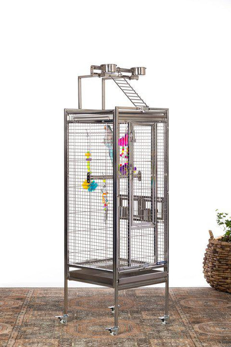 Prevue Pet Products Small Stainless Steel Bird Cage
