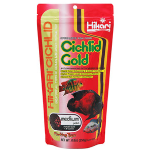 Hikari USA Cichlid Gold Pellets Fish Food 8.8oz MD - Image 2