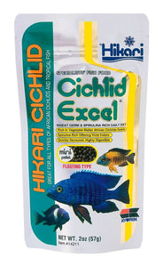 Hikari USA Cichlid Excel Pellets Fish Food 2oz Mini - Image 2