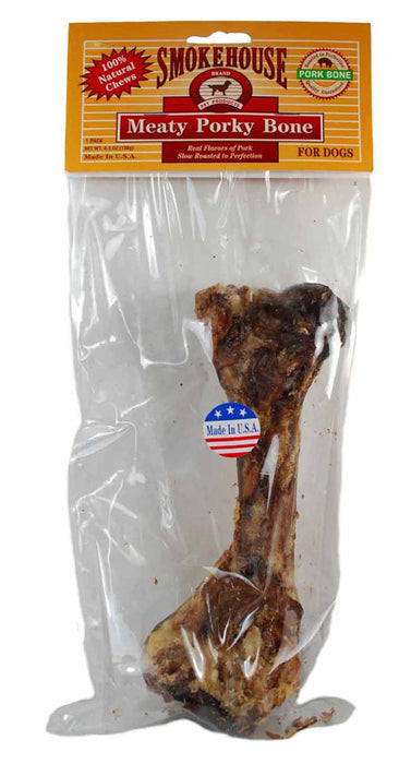 Smokehouse USA Made Meaty Porky Bone 8-9 in