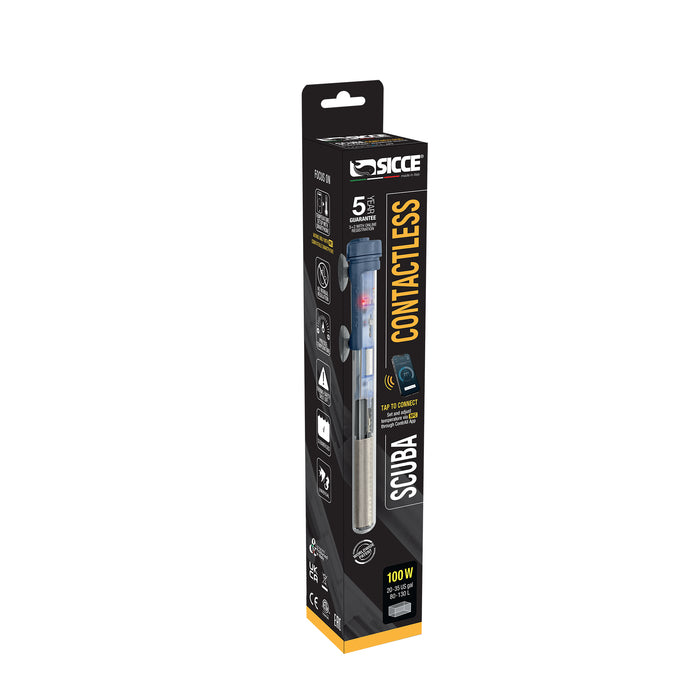 Sicce SCUBA Contactless Submersible Heater 100w - Image 2
