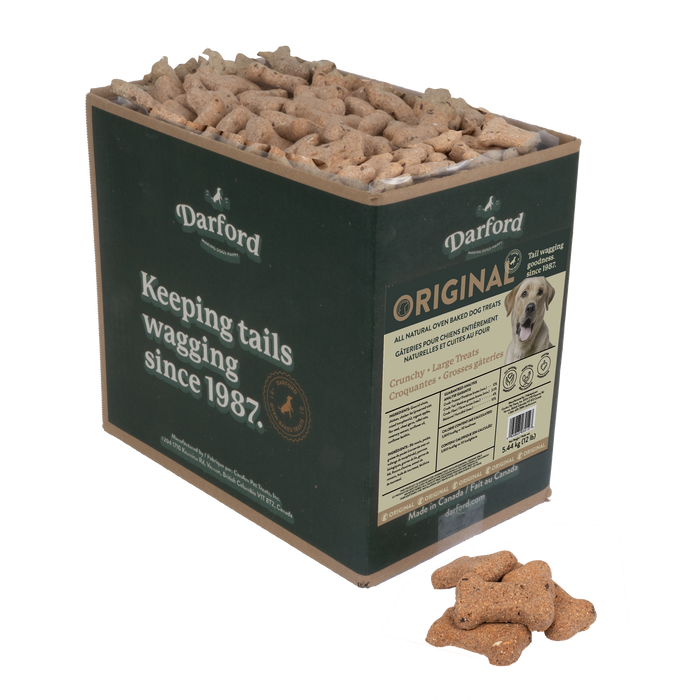 Darford Originals Crunchy Dog Treats Bulk LG 12lb
