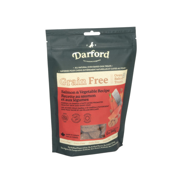 Darford Grain Free Dog Biscuits Salmon Recipe Regular 12 oz