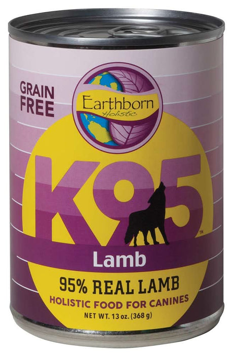 Earthborn Holistic Grain Free K95 Meat Protein Wet Dog Food Lamb 13oz