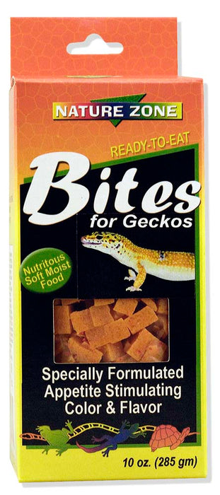 Nature Zone Gecko Bites Gel Food 9 oz