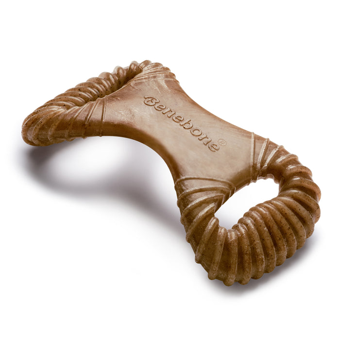 Benebone Dental Chew Durable Dog Chew Toy Bacon MD