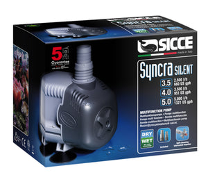 Sicce SYNCRA SILENT 3.5 HIGH PRESSURE Pump - 687 GPH - Image 2