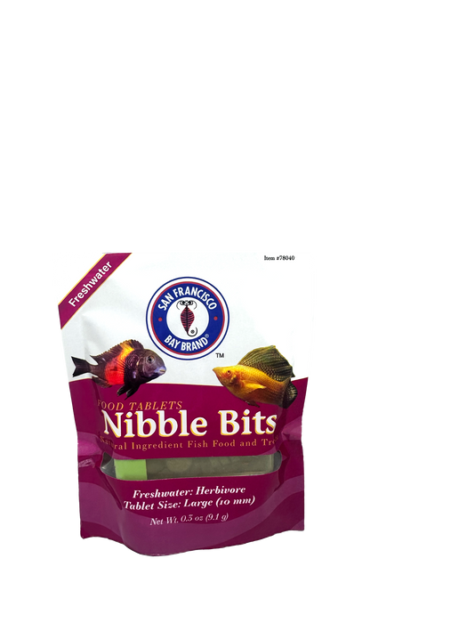 San Francisco Bay Brand Freshwater Herbivore Nibble Bits .5oz