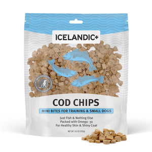 Icelandic+ Cod Chips Dog Treat 9.0oz - Image 2