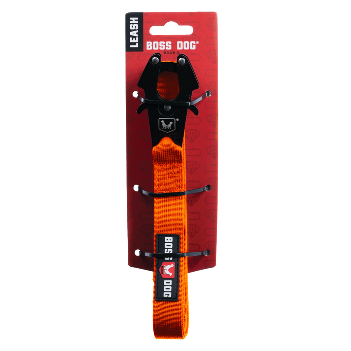 Boss Dog Tactical Dog Leash Hunter Orange 6ft