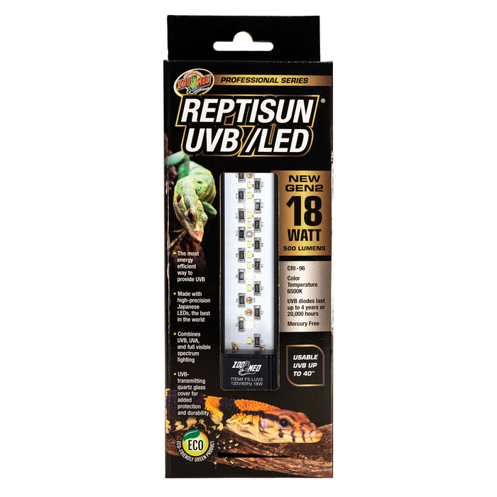 Zoo Med Professional Series Reptisun UVB/LED Bulb 18W