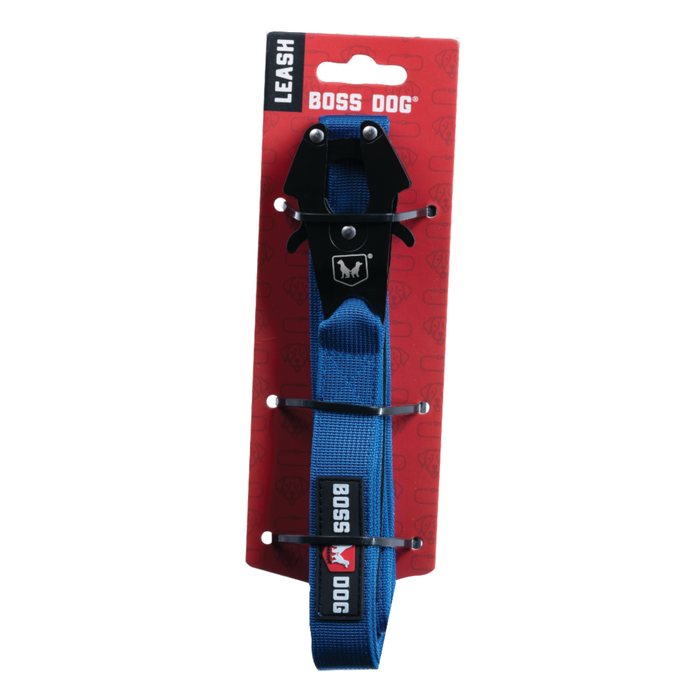 Boss Dog Tactical Dog Leash Blue 6ft