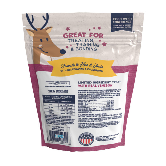 Natural Balance Pet Foods Rewards Jumpin' Stix Soft & Meaty Dog Treats Venison 4oz