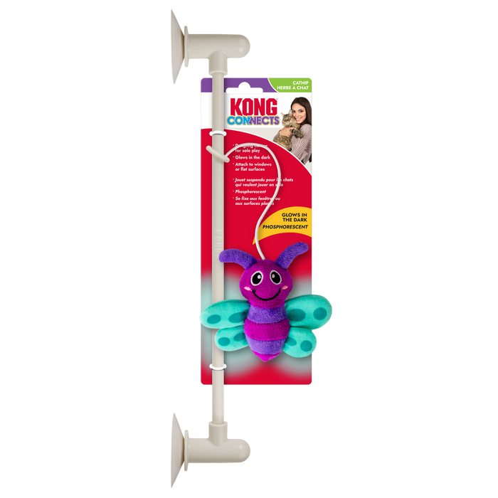 KONG Connects Glow Firefly Cat Toy One Size - Image 2