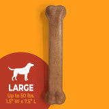 Nylabone Strong Chew Original Bone Dog Chew Toy Made with Real Chicken Large (1 Count)