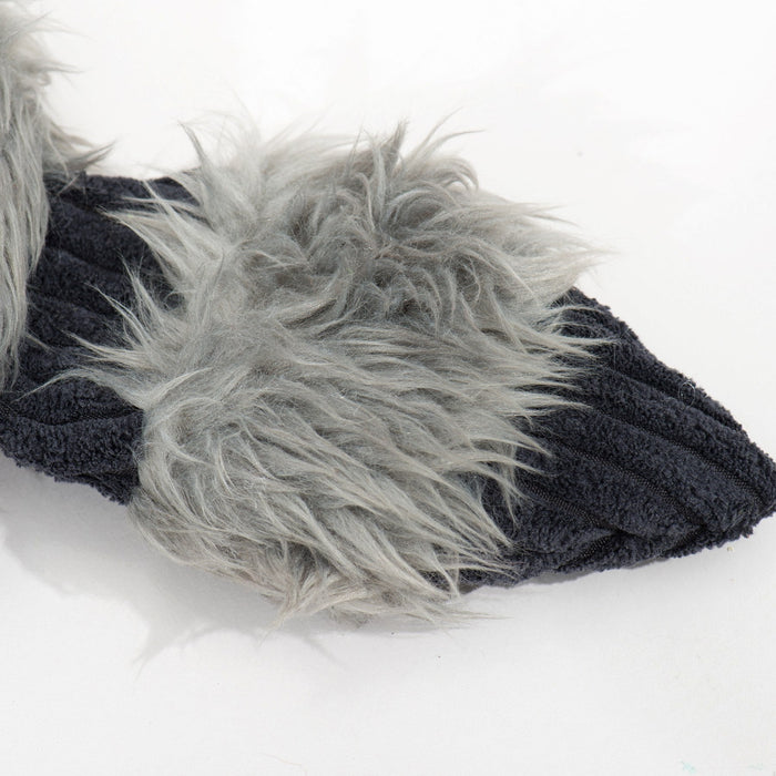 HuggleHounds Redwood Raccoon X-Brace™ Plush Dog Toy