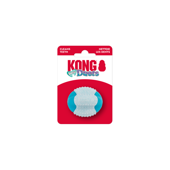 KONG Duets Dental Ball Dog Toy XS/XM - Image 2