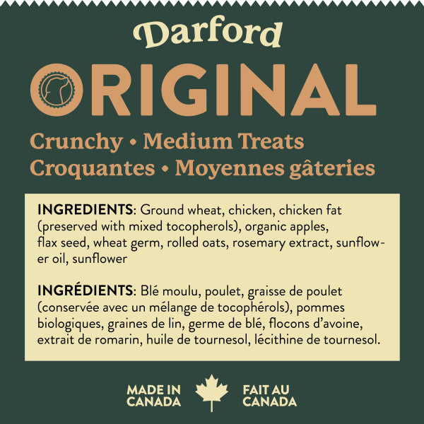 Darford Originals Crunchy Dog Treats Bulk MD 12lb