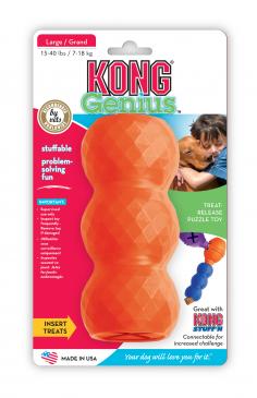 KONG Genius Mike Dog Toy Assorted LG - Image 2