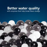 Aqueon PURE Betta Beads Black & White 8.8 Ounces